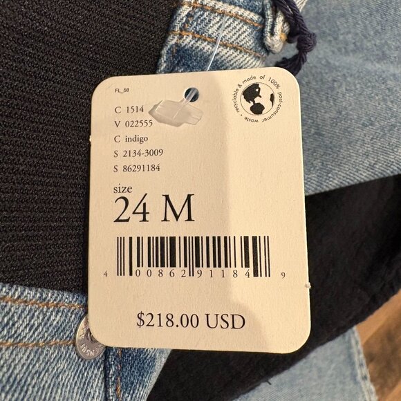 Citizens of Humanity Inga Maternity Jeans Women's Size 24 in Light Wash NWT! - Picture 5 of 9